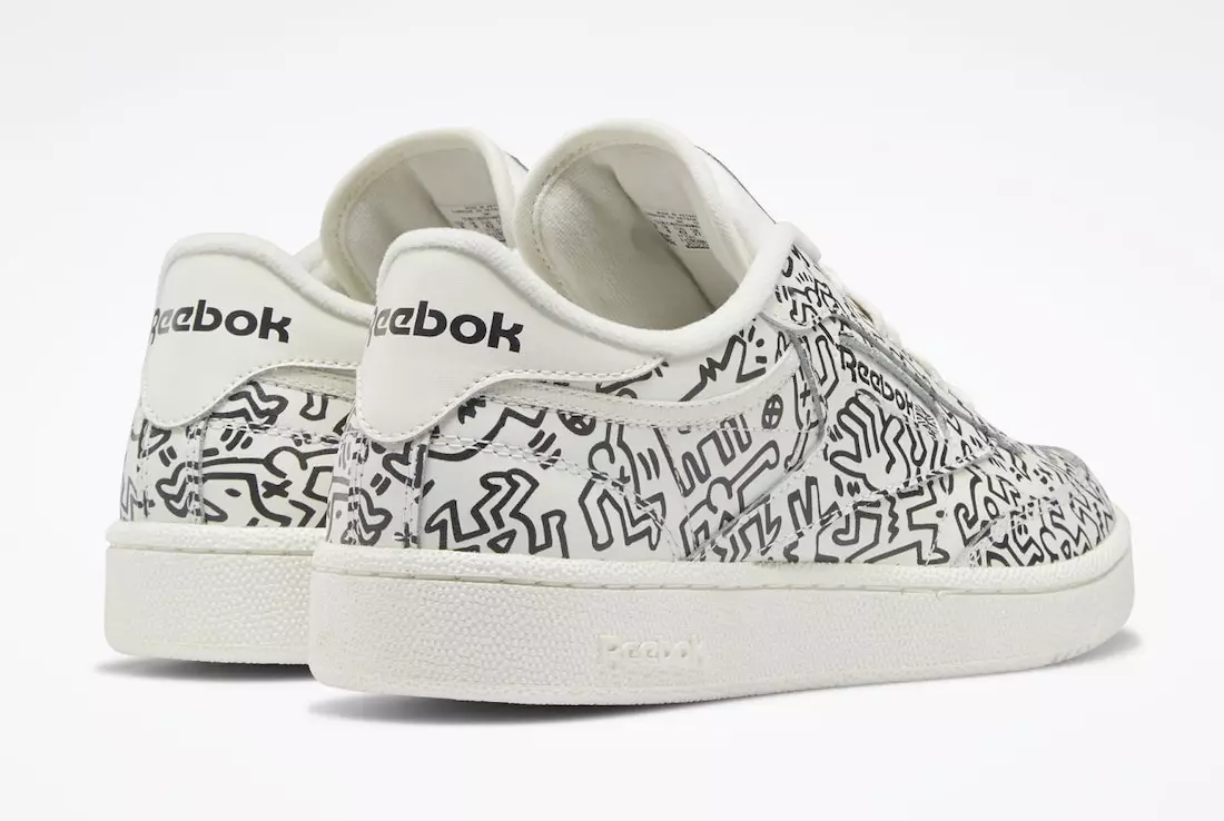 Keith Haring Reebok Club C GZ1458 väljalaskekuupäev