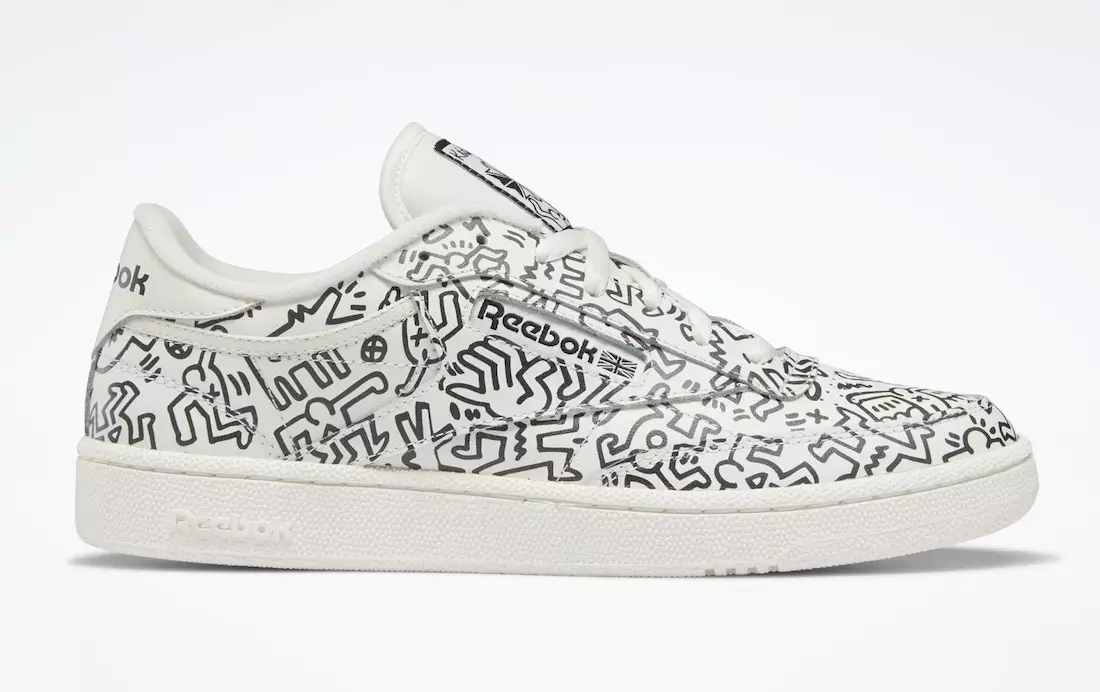 Keith Haring Reebok Club C GZ1458 გამოშვების თარიღი