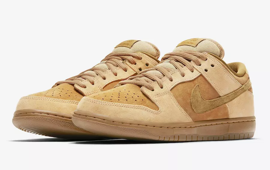 Reverse Reese Forbes Wheat Nike SB Dunk Low 2017 Retro 883232-700