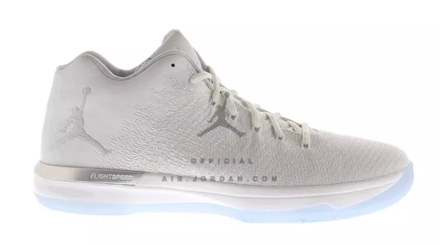 Air Jordan XXX1 Low Triple White Spring 2017 Colorways