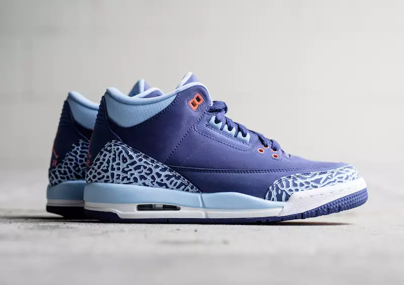 تاریخ انتشار Air Jordan 3 Dark Purple Dust