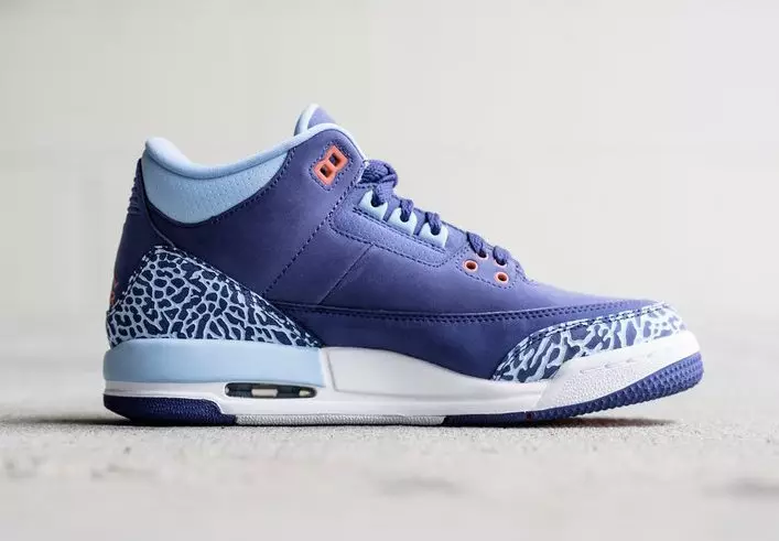 تاریخ انتشار Air Jordan 3 Dark Purple Dust