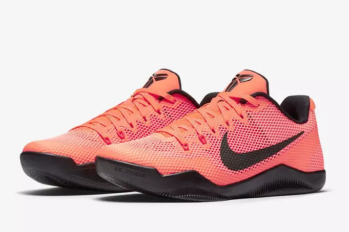 Nike Kobe 11 Ярко-манго Ярко-красный