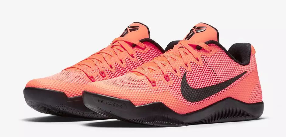 Nike Kobe 11 Ярко-манго Ярко-красный