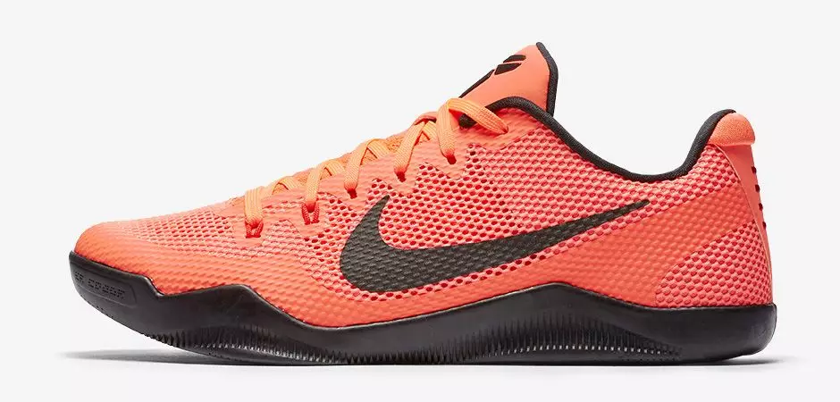 Nike Kobe 11 Parlak Mango Parlak Kızıl