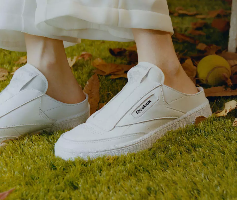 BEAMS x Reebok がコラボレーティブな Club C レースレス ミュールを発表