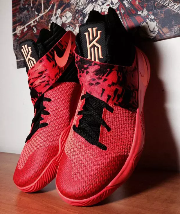 Kyrie 2 Czarny Karmazyn