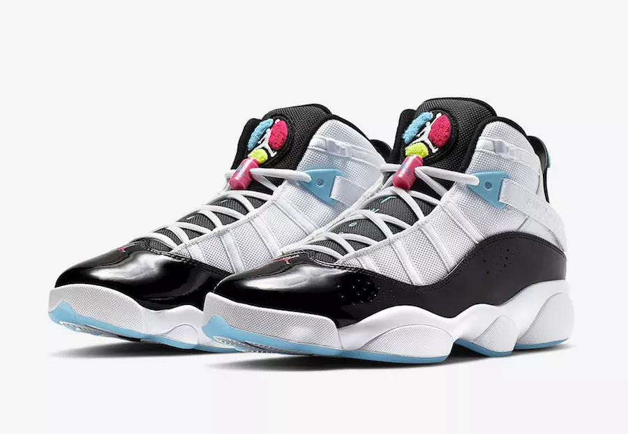 Fecha de lanzamiento de Jordan 6 Rings White Hyper Pink Light Blue Fury CK0017-100