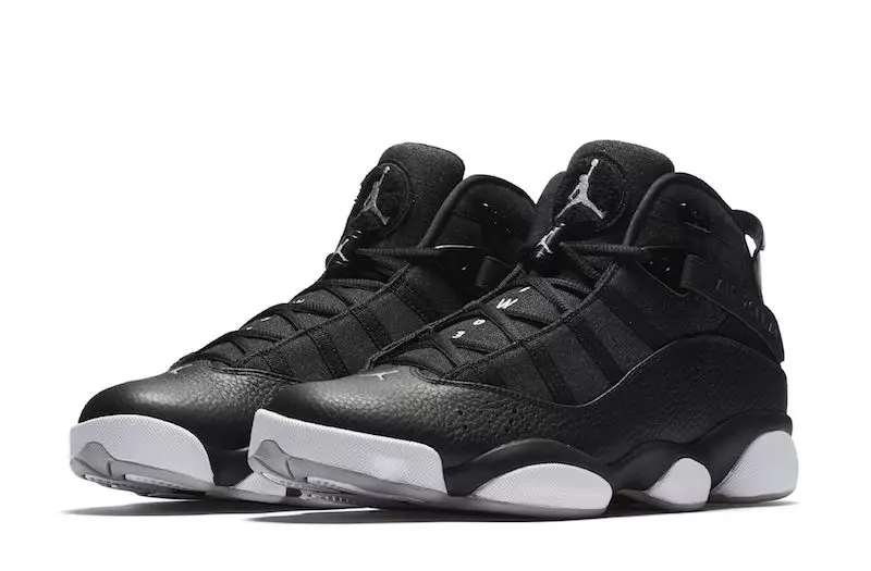 Jordan 6 Rings Black White