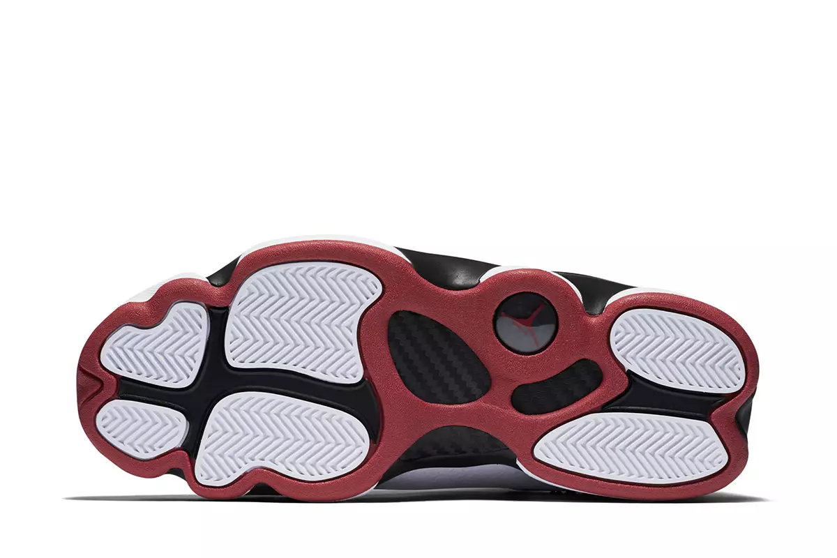 Jordan 6 Ringen Zwart Rood Wit