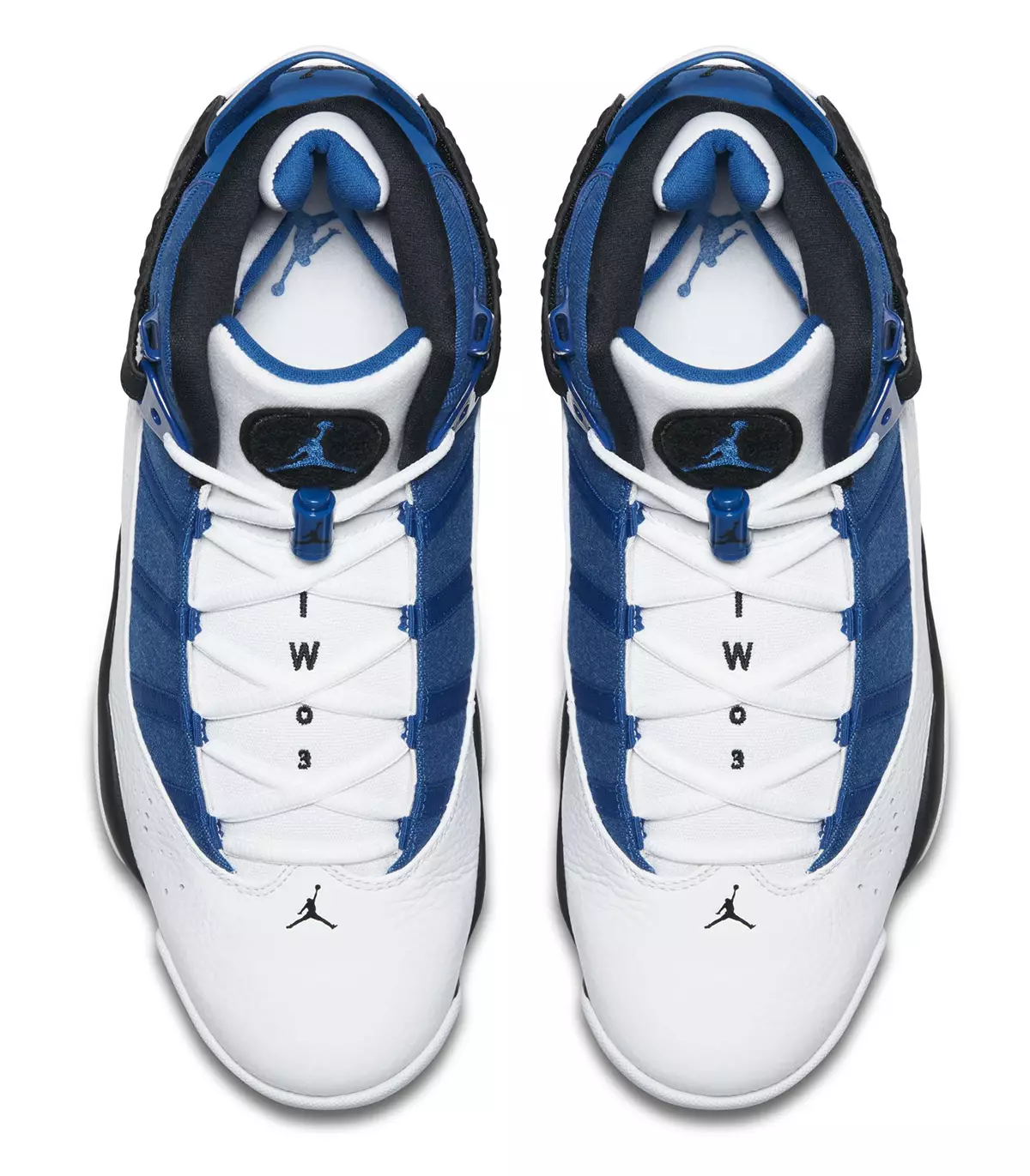 Jordan 6 Unaza Blu e Bardhe E Zeze