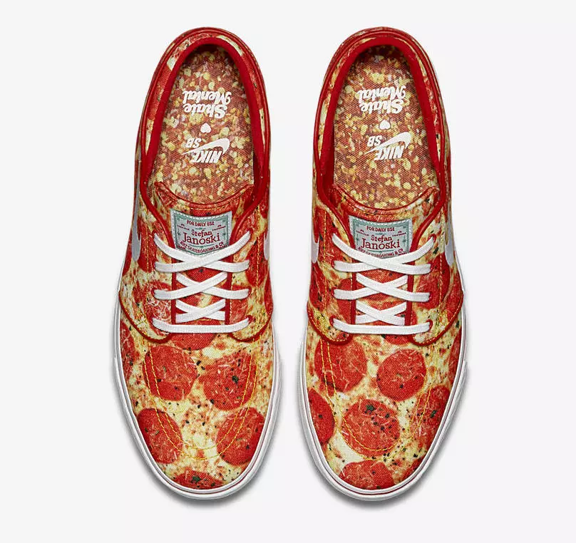 Skate Mental x Nike SB Stefan Janoski Pizza me pepperoni