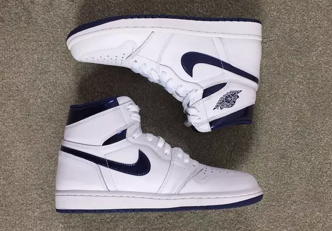 Air Jordan 1 Metallic Navy 2016-жылы чыгарылган датасы