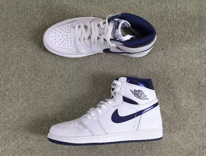 Ημερομηνία κυκλοφορίας Air Jordan 1 Metallic Navy 2016