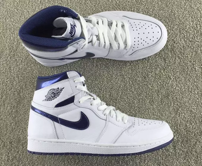 تاریخ انتشار Air Jordan 1 Metallic Navy 2016