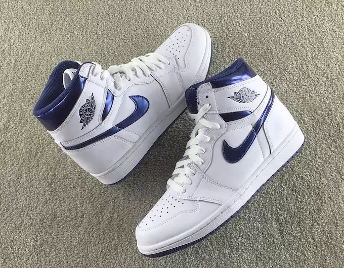 Tarikh Tayangan Air Jordan 1 Metallic Navy 2016