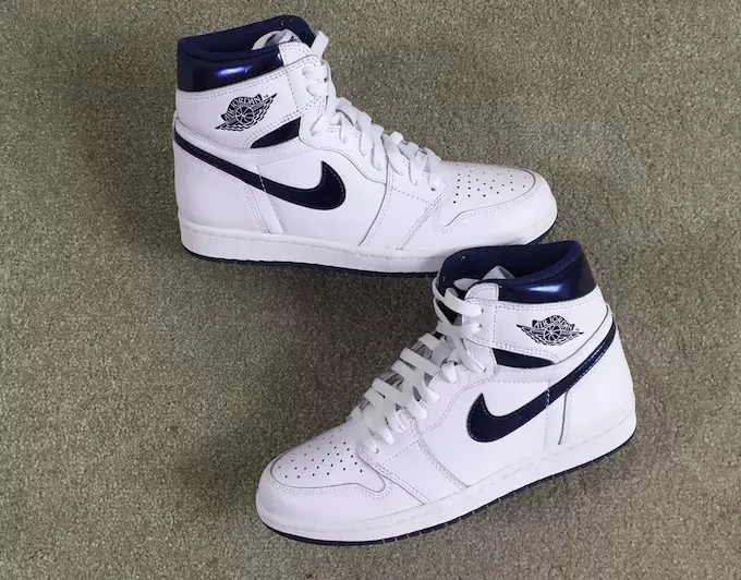 Air Jordan 1 Metallic Navy Data di rilascio 2016