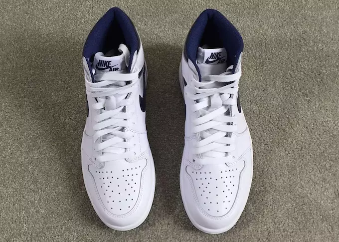 Tarehe ya Kutolewa ya Air Jordan 1 Metallic Navy 2016