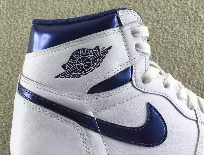 Ημερομηνία κυκλοφορίας Air Jordan 1 Metallic Navy 2016