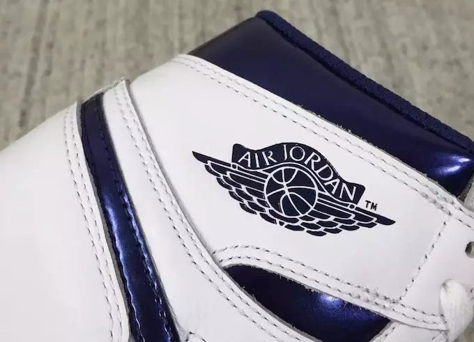 Air Jordan 1 White Metallic Navy OG Дата випуску