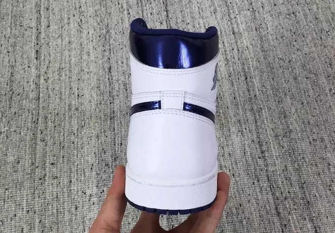 Ημερομηνία κυκλοφορίας του Air Jordan 1 White Metallic Navy OG