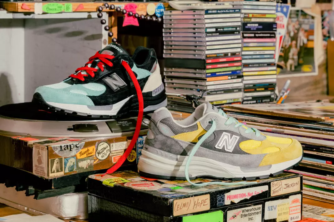 Nice Kicks Amoeba Music New Balance 992 Нарх