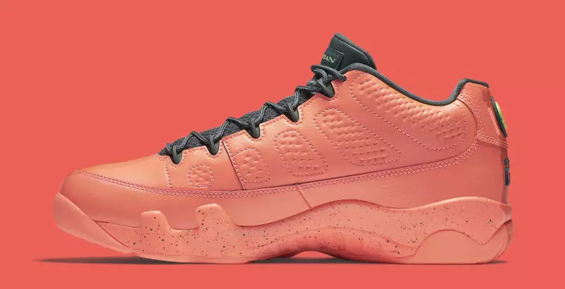 Bright Mango Air Jordan 9 Rendah