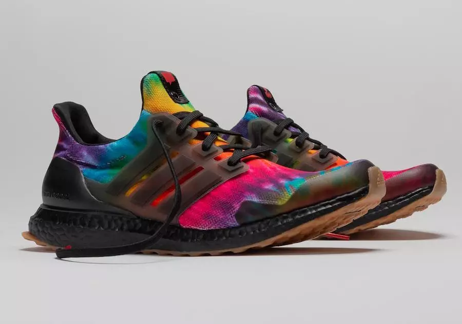 Nice Kicks adidas Ultra Boost Woodstock Black Tie-Dye FU9164 Թողարկման ամսաթիվ