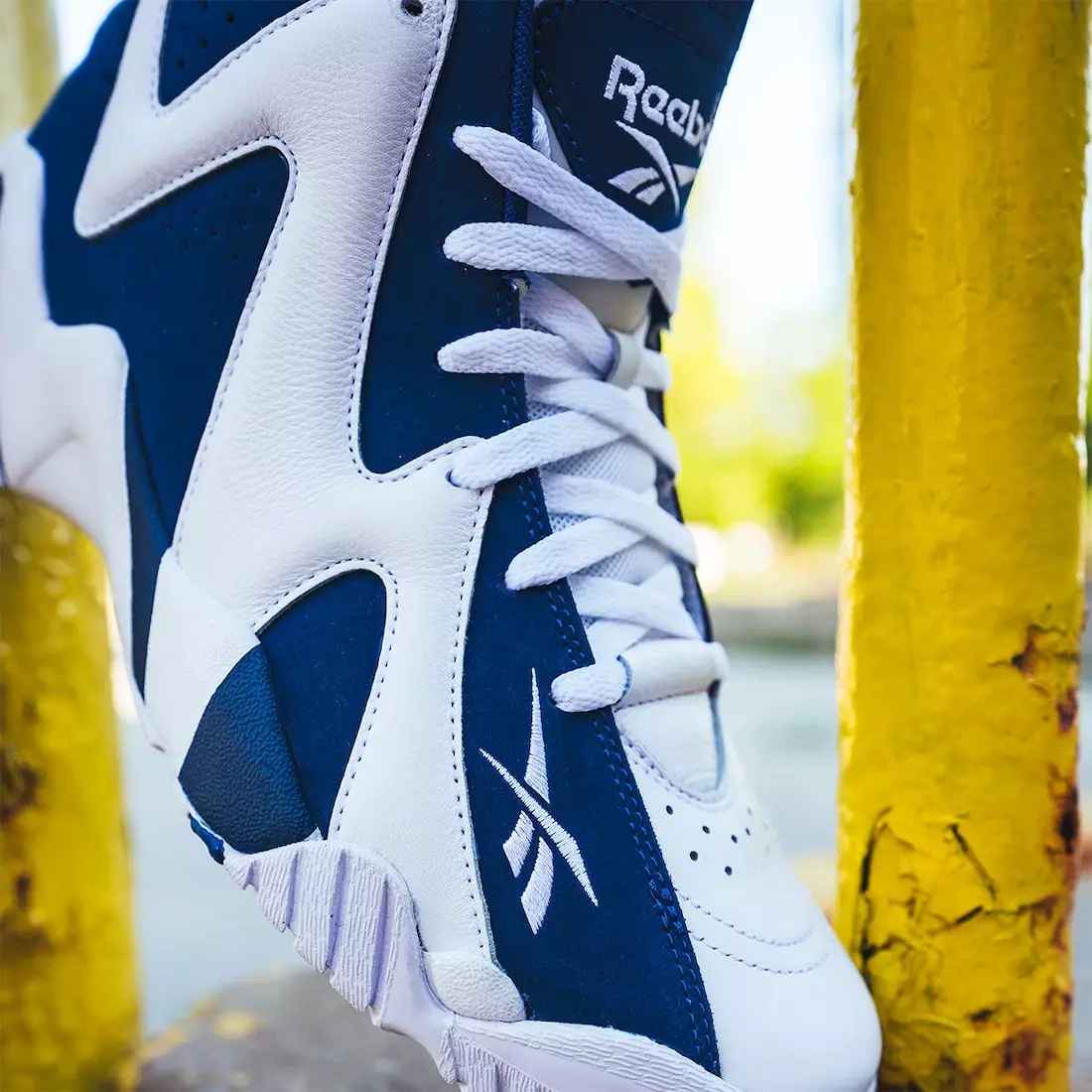 Reebok Kamikaze II Batik Blue GX6227 Tarehe ya Kutolewa