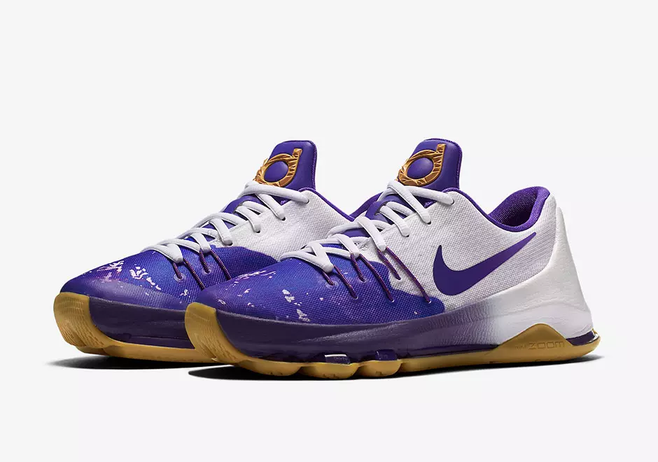 Nike KD 8 PBJ yeryong'oq moyi jeli