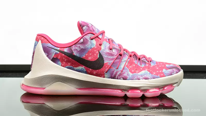 Nike KD 8 Ciocia Perłowy Różowy Kwiatowy