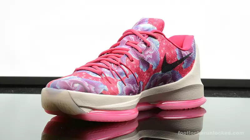 Nike KD 8 Bibi Mutiara Pink Floral