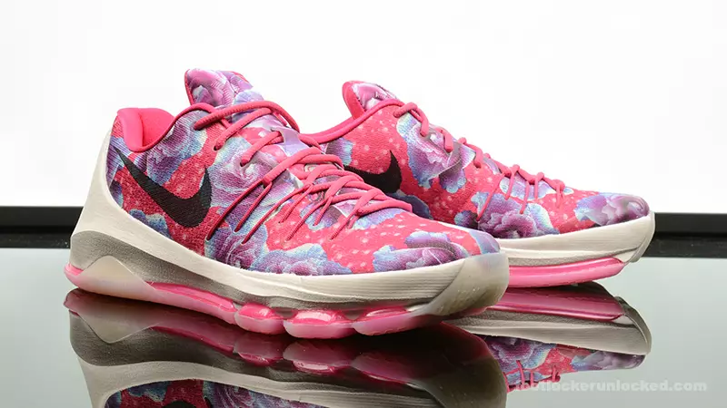 Nike KD 8 Aunt Pearl Pink Gėlėtas