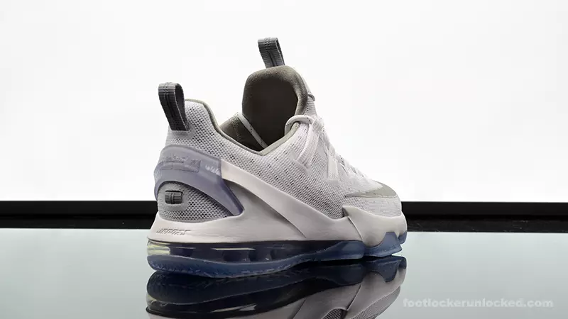 Nike LeBron 13 Low White Metallic Silver ရရှိနိုင်ပါပြီ။