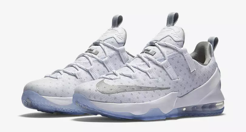 Nike LeBron 13 Low Metallic Silver High Velocity