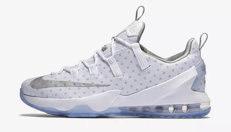 Nike LeBron 13 Low Metallic Silver High Velocity