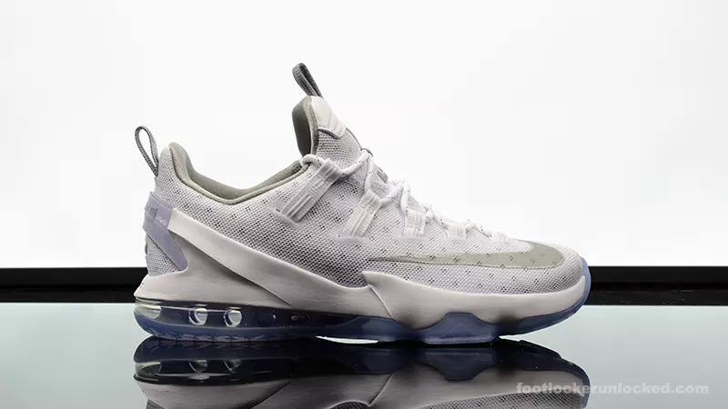 Dostupne Nike LeBron 13 Low White Metallic Silver