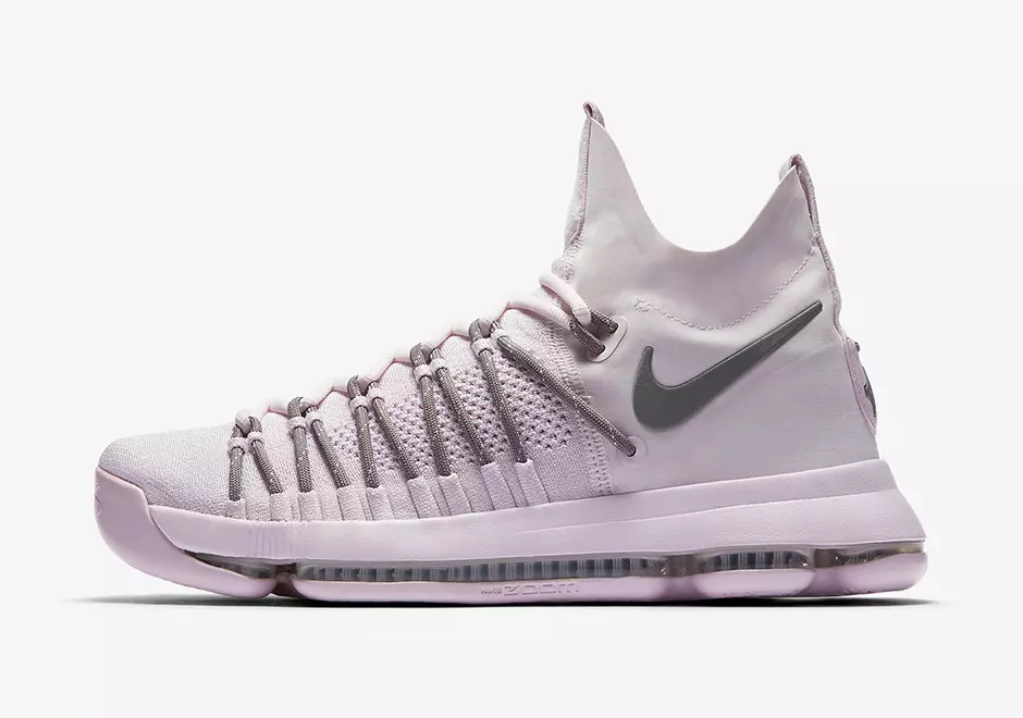 Жемчужно-розовые кроссовки Nike KD 9 Elite 914692-600