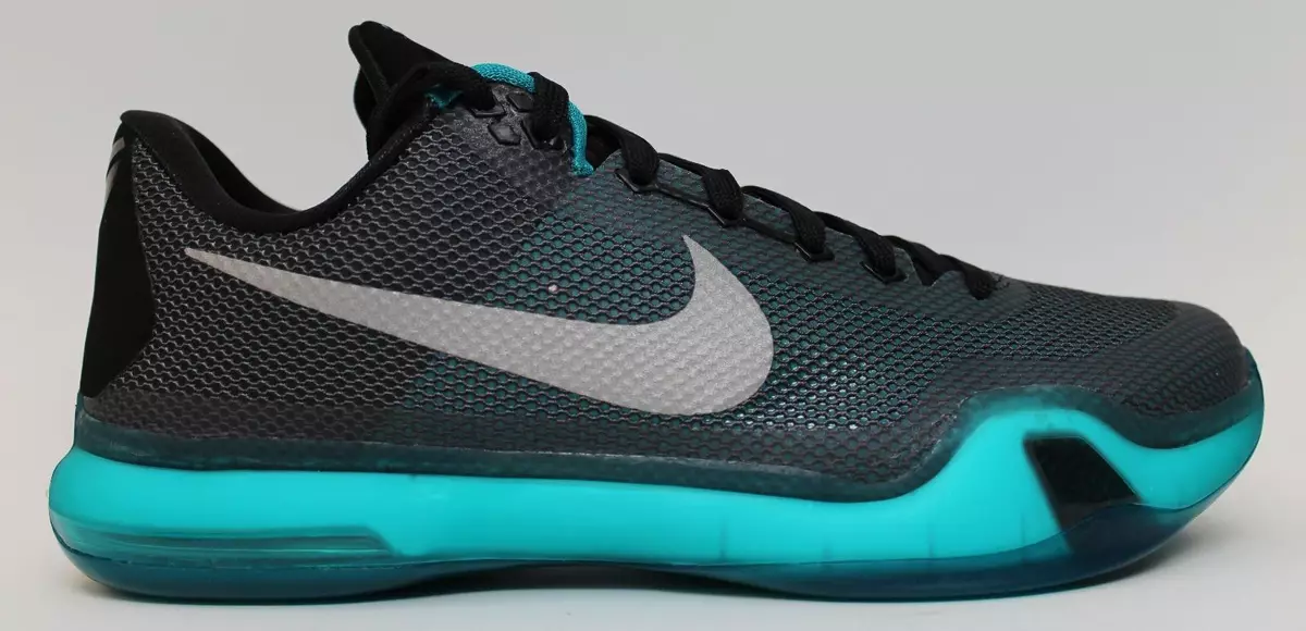 Nike Kobe 10 Warna Biru Zamrud Bersinar