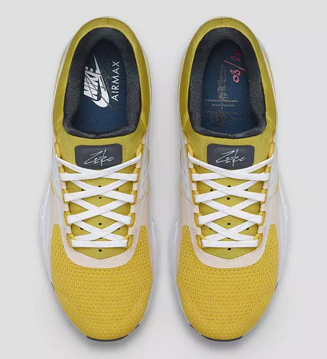 Nike Air Max Zero White ყვითელი გამოშვების თარიღი
