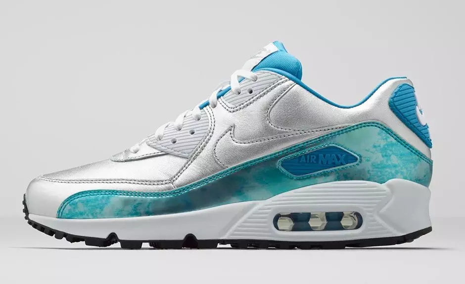 Nike Damen Air Max 90 Chrom zu Faarf