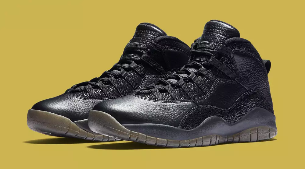 Drake Air Jordan 10 OVO Black даступныя