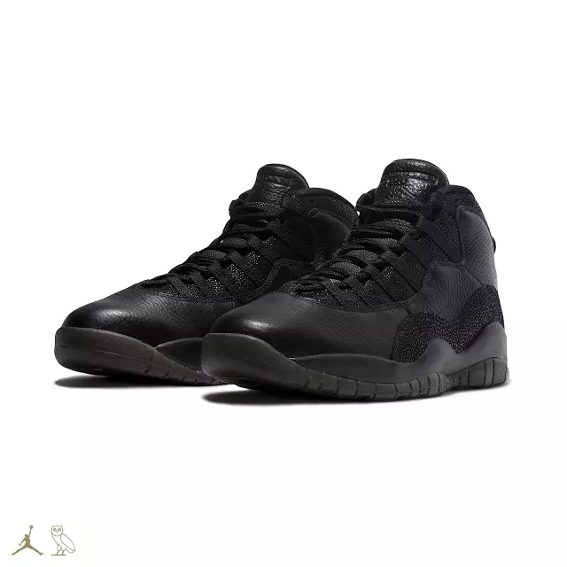 Svart OVO Air Jordan 10 Retro