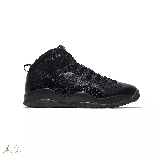 Črne OVO Air Jordan 10 Retro