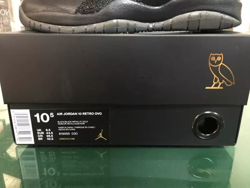 Air Jordan 10 OVO Zwart 2016 NBA All Star Toronto