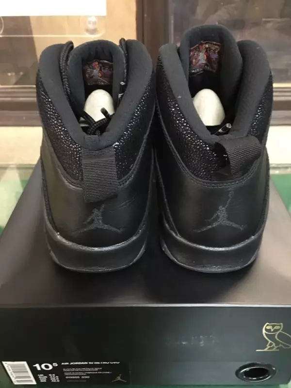 Air Jordan 10 OVO Nero 2016 NBA All Star Toronto