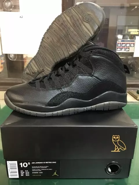 Air Jordan 10 OVO Black 2016 NBA All Star Toronto