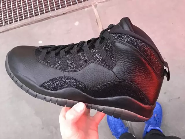 Air Jordan 10 OVO Preto 2016 NBA All Star Toronto