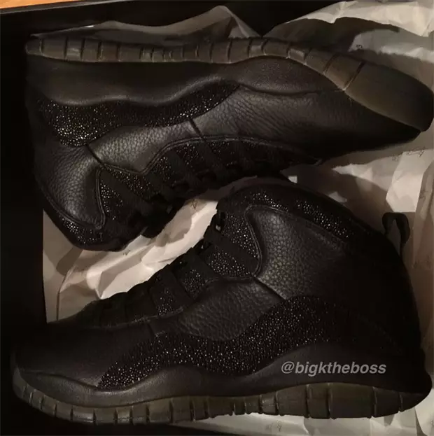 Air Jordan 10 Noir OVO 2016 All Star Weekend