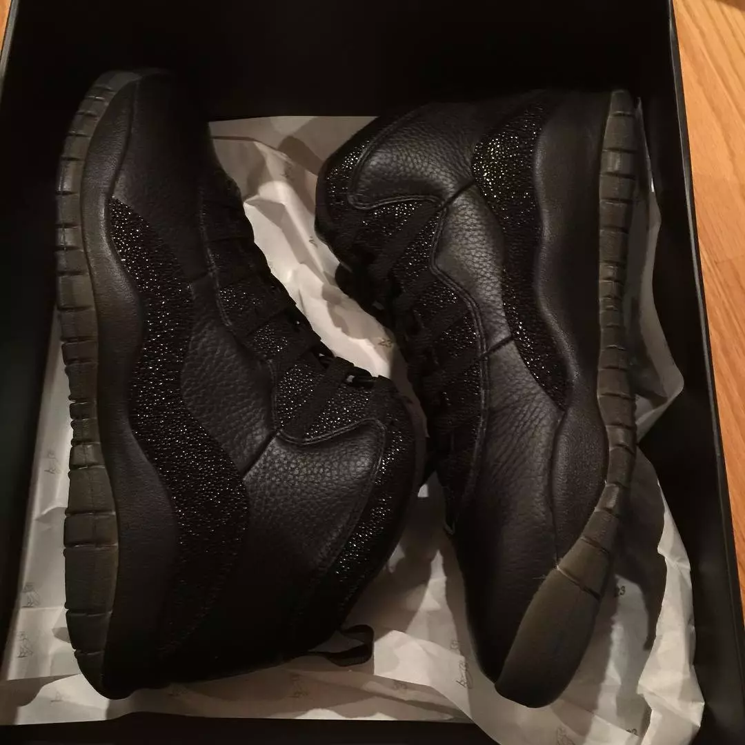 Air Jordan 10 OVO Black